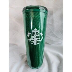 Starbucks EXCLUSIVE 2024 Barista Green Apron Tumbler Cup 24 oz No Straw
